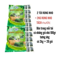 2kg dehydrated sea grapes = 20 packs of dehydrated sea grapes