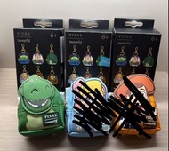 迪士尼Pixar Loungefly 背包鎖匙扣盲盒 (只剩Rex）