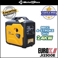 EUROX (Electric Start) 2400Watt/2.4kW Portable Silent Inverter Generator JI2300E
