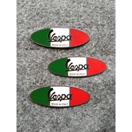 Italy vespa oval plate emblem