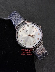นาฬิกาข้อมือ ผู้หญิง Alba Fashion Lady รุ่น AH7V99X1 AH7V99X AH7V99 หน้าขาว
