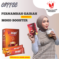 Kopi Top V-Max moncer Terlaris Siap Seduh Wanita15 Menit Tempur makin panas 1 Box Isi 10 Sachet