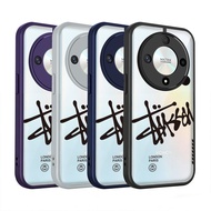 Classic STUSSSY Black Ball 8 World Tour Dice Phone Case Camera Protection Anti-Scratch Fit For Honor