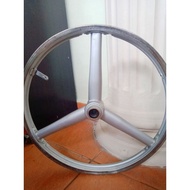Rim basikal bmx/lajak/biasa 20inch rim 3 batang mercedes/tegak RIM DEPAN SAHAJA