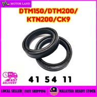 DEMAK DTM200 DTM 200 DTM150 DTM 150 XTM KTN200 KTN 200 CK9 OIL SEAL FORK OIL SEAL 415411 41 55 11 41