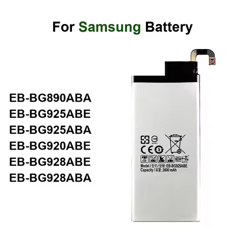 EB-BG928ABE EB-BG928ABA EB-BG920ABE EB-BG890ABA 2550-3500mAh For Samsung Galaxy S6 Active G9200 G920