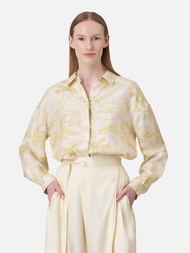 Kratom Silk Twill Back Darts Shirt