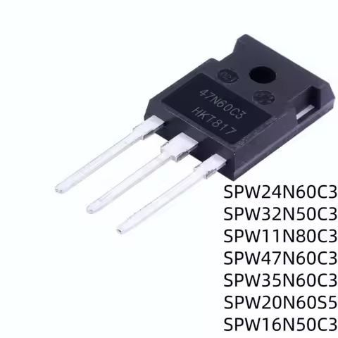 .5Pcs SPW47N60C3 47N60 47N60C3 SPW35N60C3 35N60C3 SPW32N50C3 SPW24N60C3 24N60C3 SPW20N60S5 20N60S5 S