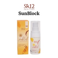 Sunblock SR12 - Sunscreen Suncare Sunblock Wajah dan Badan