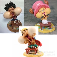 One Piece GK Two Criminals Happiness Can't Be Fitted Luffy Usop Chopper Figure Model