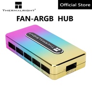Thermalright PWM Fan Hub ARGB hub 10-Port 4 Pin PC Fan Controller 5/12V Fan Hub  Strong Paste Magnet
