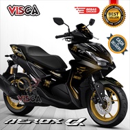 Decal Aerox Alpha Full Body Stiker Aerox CX 2025 Keren Striping Aerox Alpha Cx 2025 Variasi Decal Ae