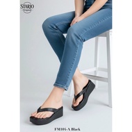 Stario ~ FM104-A 2.5 Inches High Claw Face Chubby Feet +1 ️Women's Health Shoes Premium Material Sof