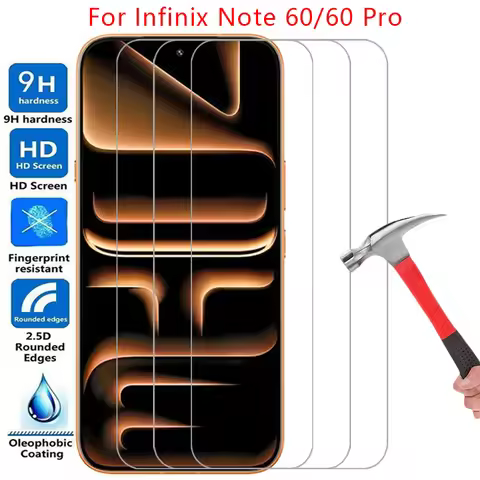 phone case for infinix note 60 pro ultra tempered glass on infinity note60 not 60pro 5g back cover 3