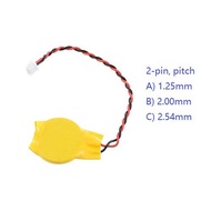CR2032 Notebook CMOS Battery 3V 2pin Cable 2-pin