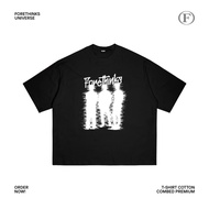 Forethinks Boxy T-shirt Oversized Kaos Society