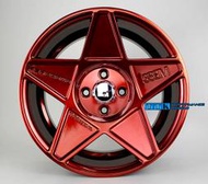 HellaFlush 海拉風風格 類0.05 派大星 深V款15吋 4X114.3 7.5J ET31 深橘