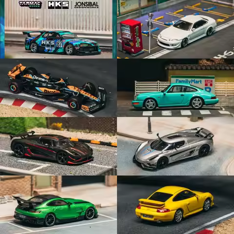 [PreSale] Tarmac Works 1:64 VERTEX Soarer JZZ30 Skyline R32 Regera MCL60 Australian GP Agera RS Carr