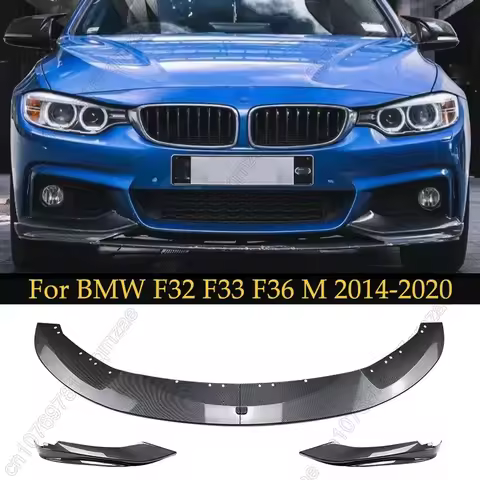 For BMW F32 F33 F36 4 Series 420i 425i 430i 440i M440i 420d 2014-2020 M-Sport Front Bumper Lip Spoil