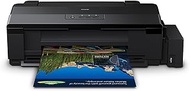 Epson L1800 - A3 Photo Ink Tank Printer, 90 nozzles each colour (Cyan, Light Cyan, Magenta, Light Magenta, Yellow, Black), minimum ink droplet volume 1.5pl, black color