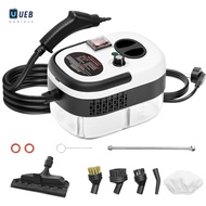 Ueblock✈2500W 220V Portable Cleaning Machine with Brush Heads Household Steam Cleaner Interior Steam