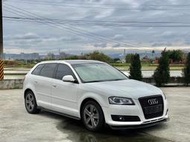 2009 Audi A3 1.8 白#可全額貸 #超額貸 #車換車結清#強力過件99%