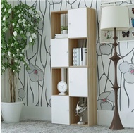 Kệ Tủ Sách Bằng Gỗ Thiết Kế Cửa Mở Tiện Dụng 2X Decor - 2X202