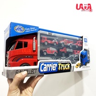 Container Truck Set Of 6 Mini Fire Truck Inertial Die Cast Truck 6 Trucks With Toy Save