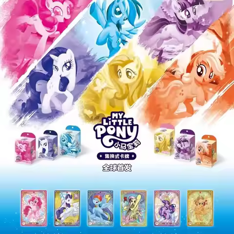 KAYOU My Little Pony Friendship Set Sail TCG Cards KAYOU Authentic Collectible Trading Card Game for