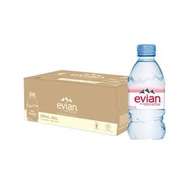 evian - 【330ml*24瓶】依雲Evian法國進口高端礦泉水天然弱堿性水源整箱 平行進口