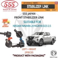 #1 PAIR#555 JAPAN FRONT ABSORBER STABILIZER LINK NISSAN NAVARA 2014-2019 D23 NP300 2.5 (555-SLN800R/