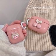 Apple AirPods Earphone Case, Bluetooth Earphone Case, Cute Fire Fang Pattern for Apple AirPods Model