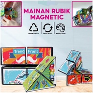 3D Magic Cube Speed Cube Trains Educational Concentration