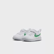 NIKE COURT BOROUGH LOW RECRAFT (TD) 嬰幼休閒鞋-白綠-DV5458109 12 白色