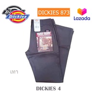 กางเกง DICKIES WP873 ขายาว 4 กระเป๋า (ทรงขากระบอกเล็ก) กางเกงดิกกี้ขายาวผู้ชาย Dickies Pants ใส่ทำงานdickie (โลโก้สี)