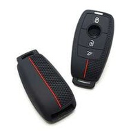 Silicone Key Fob Cover, Shockproof Case For Mercedes-Benz E300L, GLA200, C180L, A200, C260L, GLC