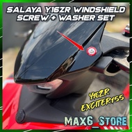 SALAYA Y16ZR V1 V2 WINDSHIELD SCREW Y16 VISOR SKRU Y16 ABS SKRU SALAYA WASHER MERAH SCREW VIETNAM VI