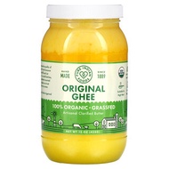 Pure Indian Foods, 100% Organic Grass-Fed Original Ghee, 15 oz (425 g)