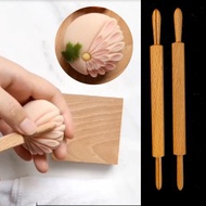 日本和果子工具專用雙頭丸棒推棒工具唐果子和菓子模具老師推薦