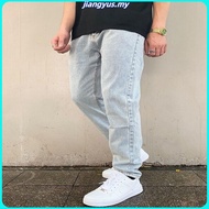 Ready Stock light blue Seluar Jeans Lelaki Slim Fit Jeans Men Seluar Lelaki Seluar Jeans Lelaki Stra