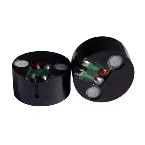 Taidacent 20 Pcs 19mm Dynamic Microphone Capsule Earphone Record Electret Condenser Microphone Capsu
