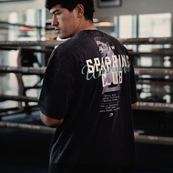 [BOXRAW] Bivol x Sparring Club T-Shirt Men's Street Heavy Short Sleeve 0609