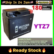 YTZ7S-BS YTZ7S YTZ7 For RS150 Battery YTZ7V Nmax155 NVX155 Belang150 RS150R Bateri RSX NMAX NVX PCX1