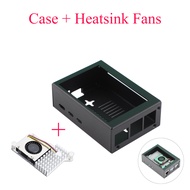 Vỏ bảo vệ bằng kim loại hộp bọc vỏ bao vây Tương thích với 3.5in màn hình + Raspberry Pi hoạt động q