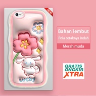 Jasouwe Apple iphone 6 6S 7 8 11 PRO PLUS SE X XR XS MAX latest casing hp Cinnamon pattern roll 3D s