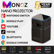 PROMOTION⭐ Monoz Nano Projector 9000Lumens⭐Ultra HD 4K Projector 1080P Office Home Smart LCD LED Por