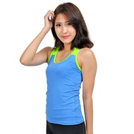 ViQ Cross Back Sports Singlet - Women Yoga Sleeveless Top