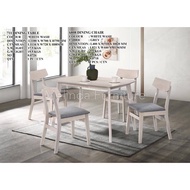 4+1 Dining Table /meja makan 4 kerusi/meja makan kayu