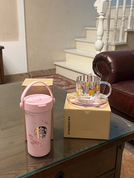 星巴克 Starbucks 粉紅色系列杯子/保溫瓶/咖啡杯 全新❤️