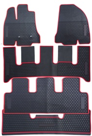 Honda Odyssey Seven-Seat Elysion Commercial Vehicle Rubber Latex Waterproof Special Car Foot Mat Car